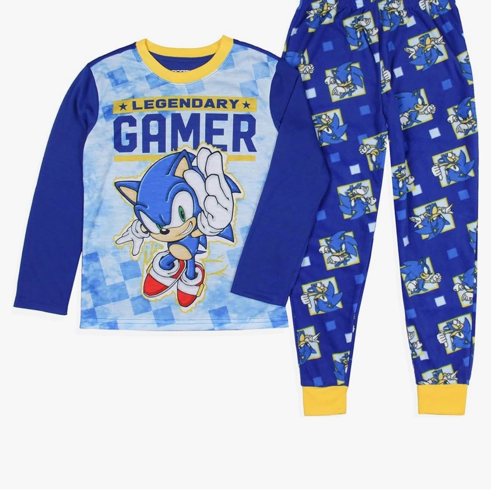 Sonic the Hedgehog pjs. Brand new. These are  size medium/8.